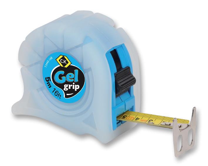 Ck Tools T3445-16B Gel Tape Measure 5M/16Ft Blue