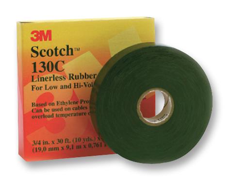 3M 130C 19mm Splicing Tape, Epr, 9.14M X 19.05mm