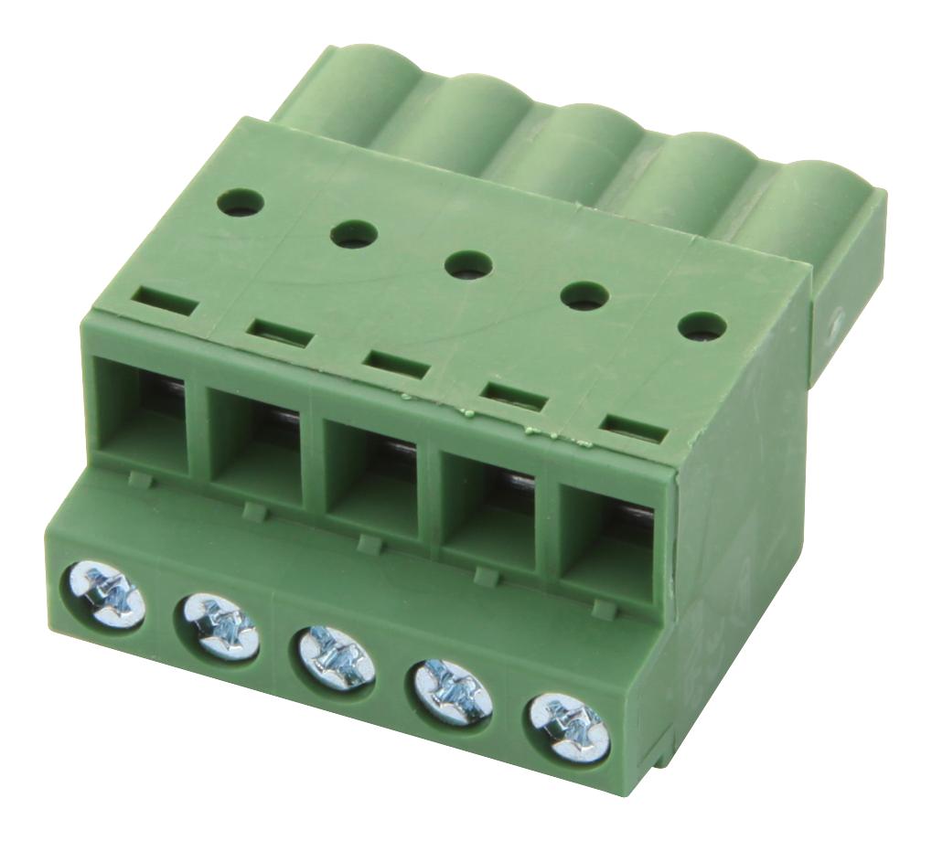 Te Connectivity 1986484-5 Terminal Block, Pluggable, 5Pos, 14Awg