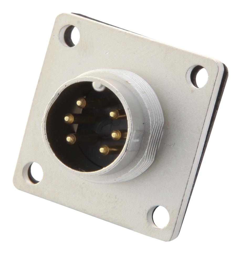 Lumberg 0318-2 08-1 Plug, Flange Chassis, Swum, 8P