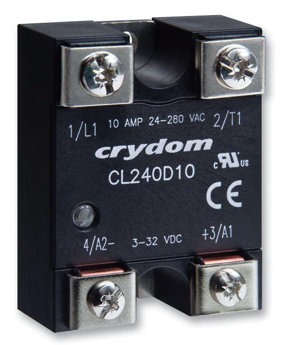 Sensata/crydom Cl240D05R Ssr, Ip00, 280Vac/5A, 3-32Vdc, Rn