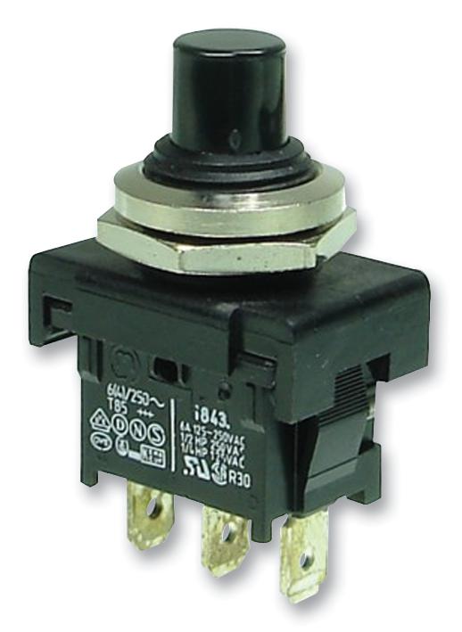 Marquardt 1843.1101-01 Switch, Pushbutton, Spdt, 6A