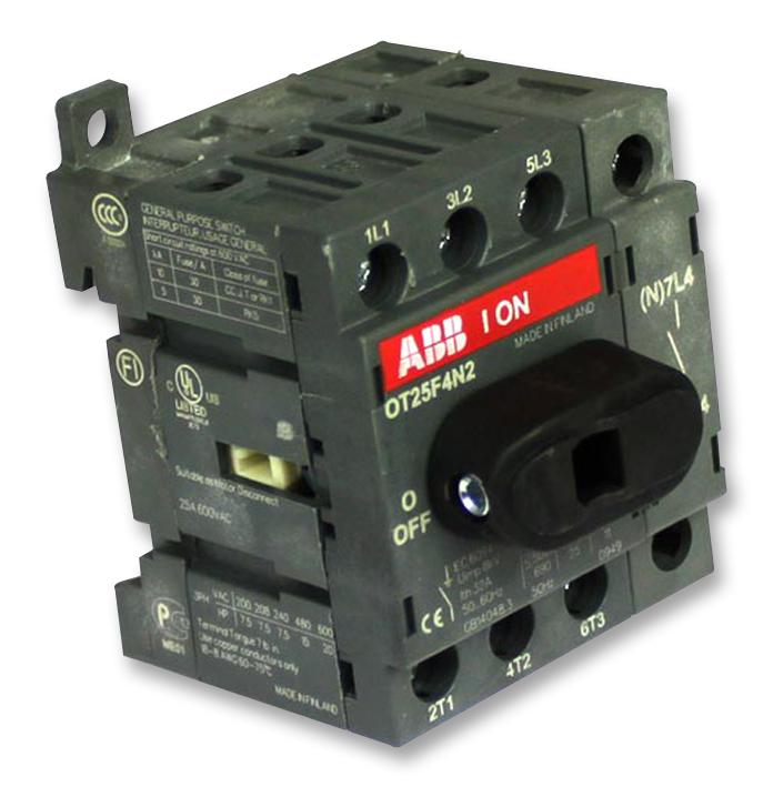 Abb Ot25F4N2 Switch,disconnector,4P,25A