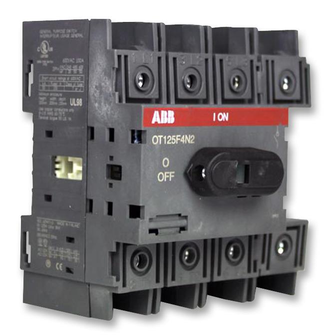 Abb Ot125F4N2 Switch,disconnector,4P,125A