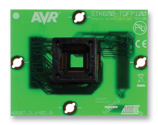 Microchip Technology Technology Atstk600-Sc03 Card, Atstk600, 0.5mm Pitch, 100Qfp