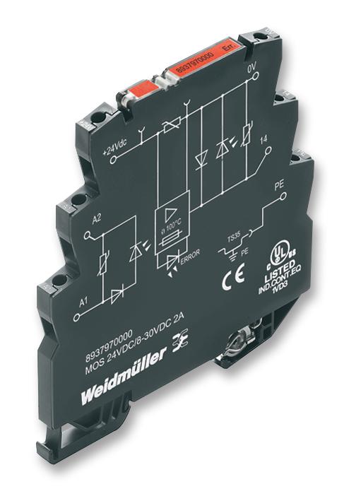 Weidmuller 8937970000 Ssr, Microopto, 24Vdc/8-30Vdc, 2A