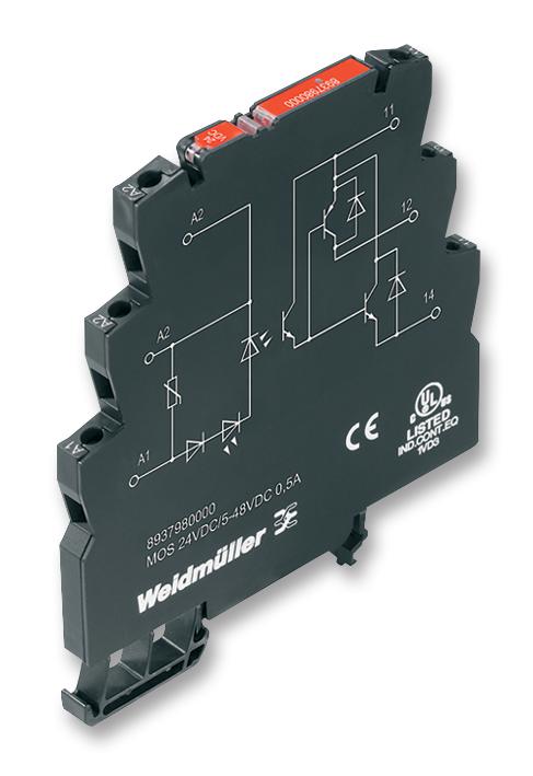 Weidmuller 8937980000 Ssr, Microopto, 24Vdc/5-48Vdc, 0.5A