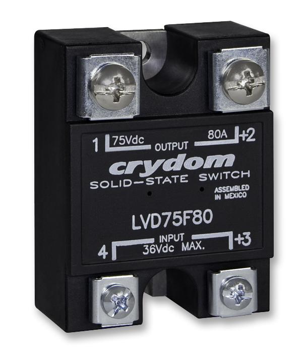 Sensata/crydom Lvd75D60 Ssr, 48V/60A, 24/23.5Vctrl, Lvd