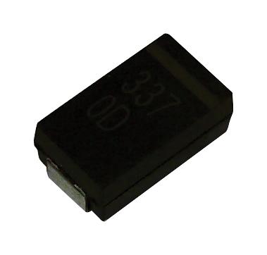 Murata Ecasd40E337M009Ka0 Capacitor, 330Uf, 2.5V, Alu Elec, Polymer, Smd