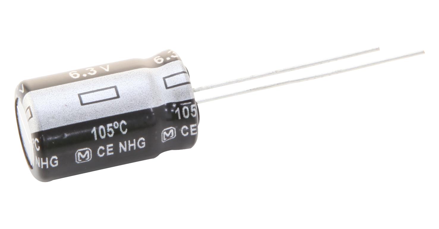 Panasonic Eca0Jhg101 Capacitor, 100Îf, 6.3V, 20%