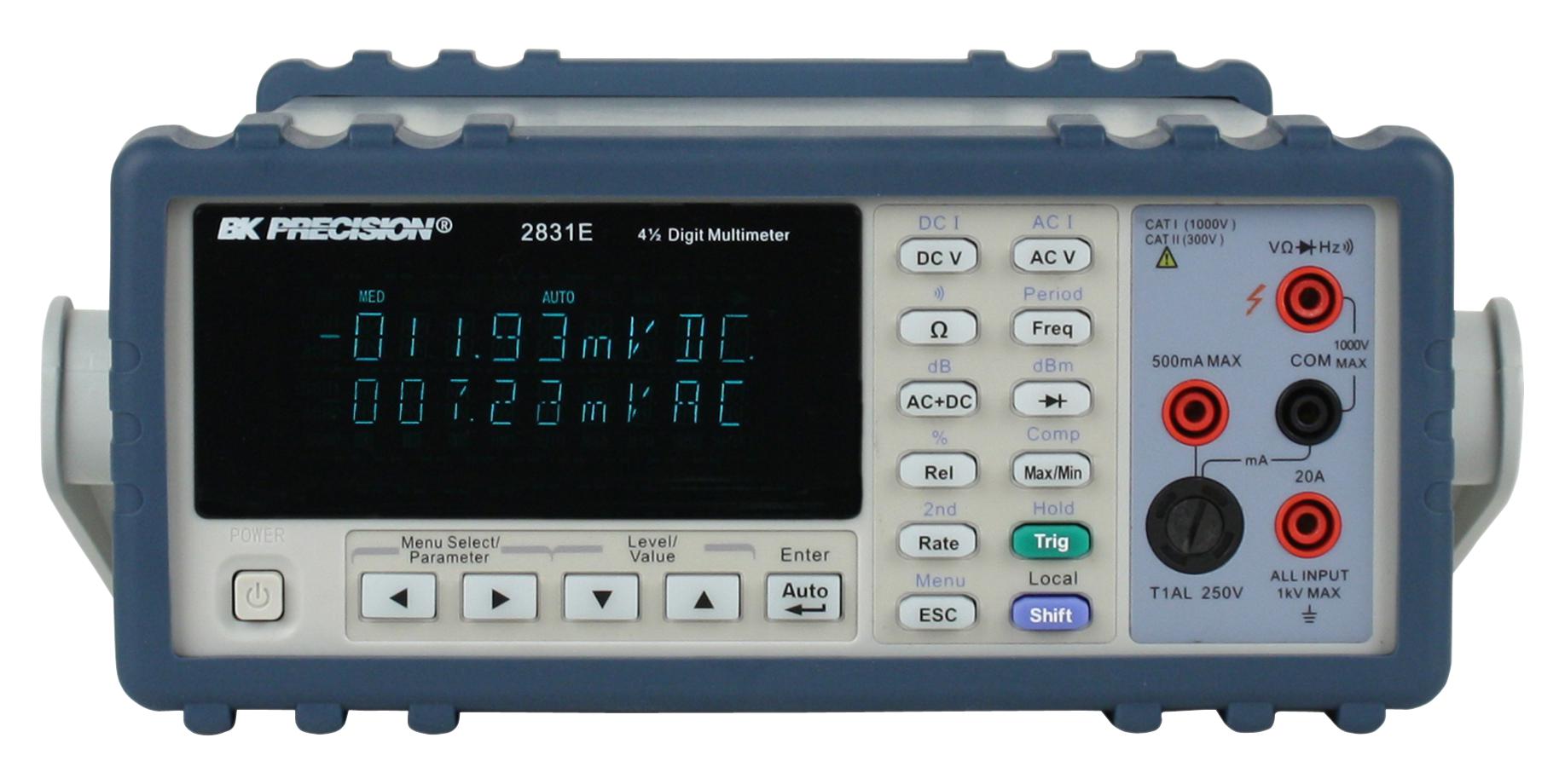 B&K Precision Bk2831E Multimeter, Bench, 4.5 Digit, Trms