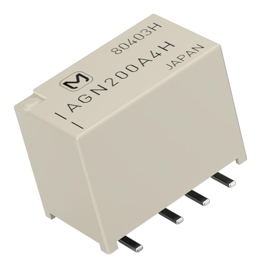 Panasonic Agn200A4H Relay, Signal, Dpdt, 30Vdc, 1A