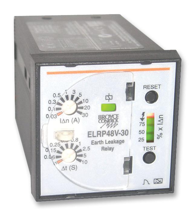 Broyce Control Elrp48V30 230Vac Relay,earth Leakage Variable Panel