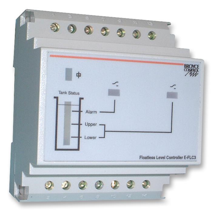 Broyce Control Eflc3 240Vac 50/60Hz Relay, Conductive Level Control