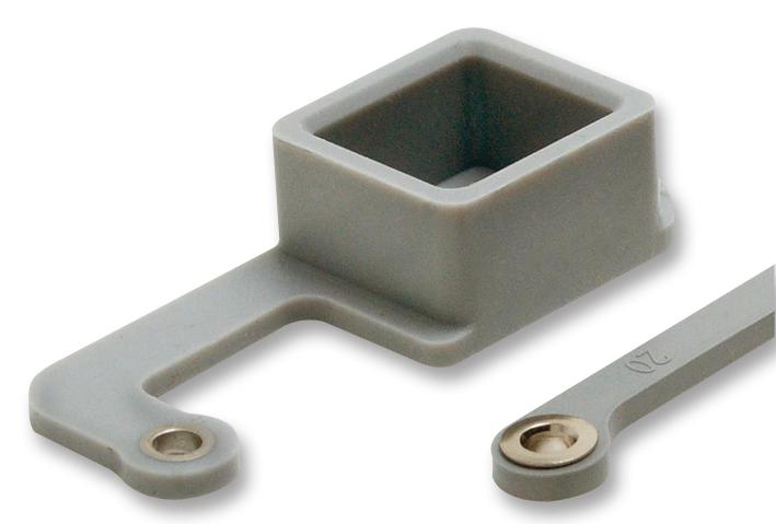 Amphenol Communications Solutions Mrj258610Bp Dust Cap, Rj45, Grey