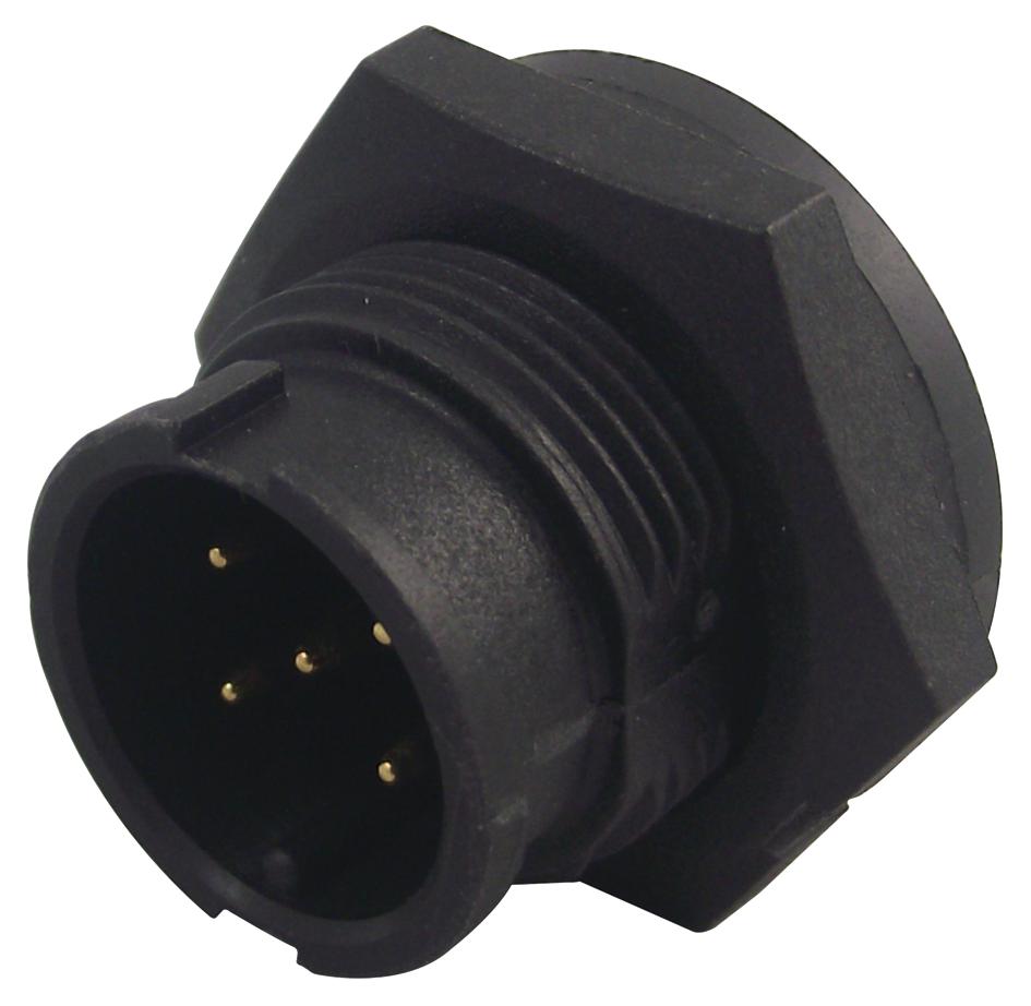 Multicomp Pro 2Ct3002-W05300 Circular Connector, Plug, 5 Way, Cable