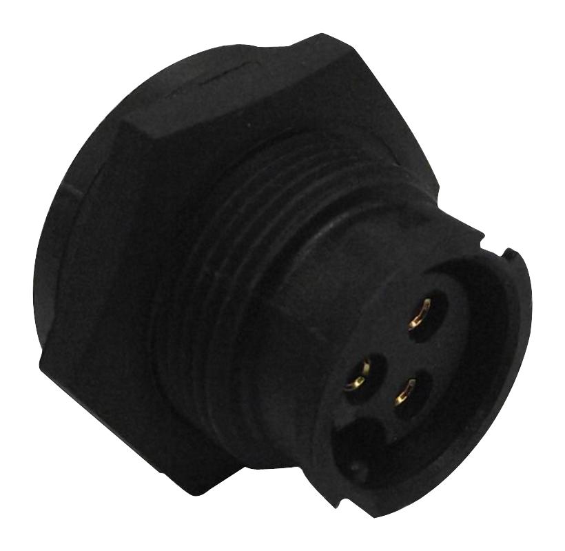 Multicomp Pro 2Ct3014-W03400 Circular Connector, Plug, 3 Way, Panel