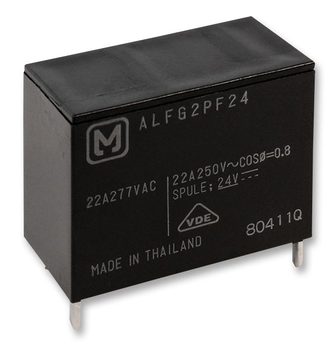 Panasonic Alfg2Pf12 Relay, Spst-No, 277Vac, 31A