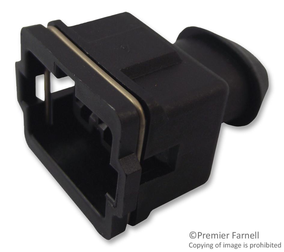 Te Connectivity 826008-5 Connector Housing, Rcpt, 2Pos, 5mm