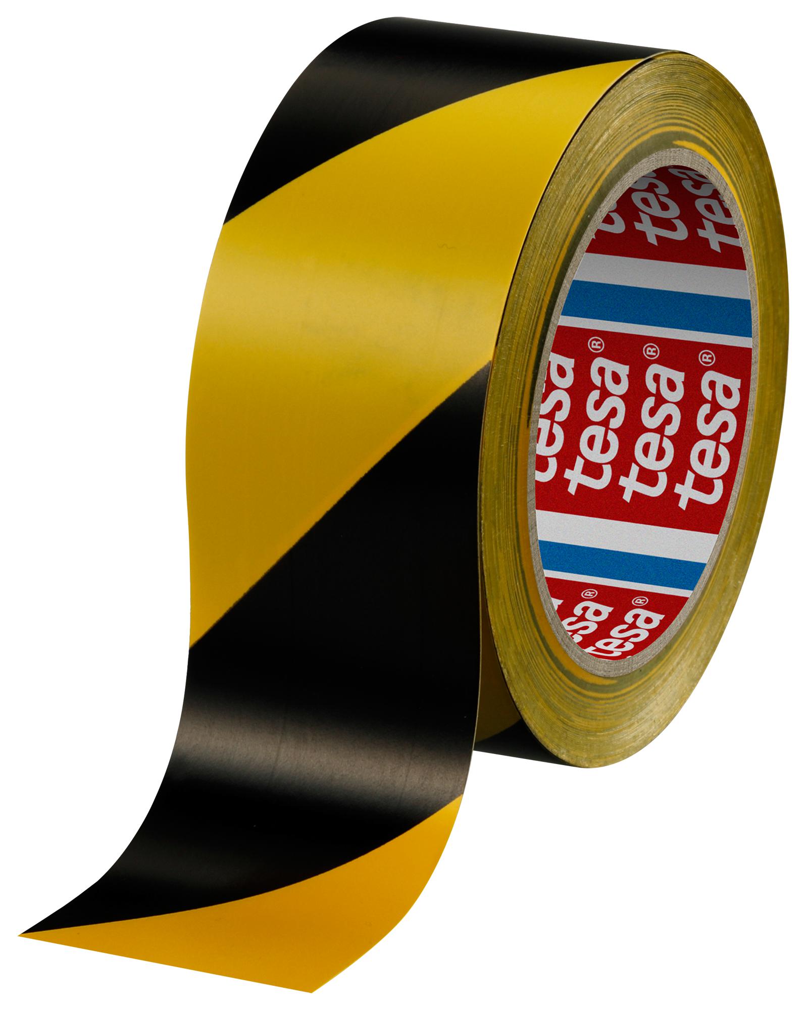 Tesa 60760-00087-01 Warning Tape, Pvc, 33M X 50mm