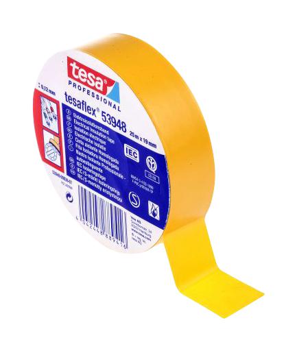 Tesa 53948-00036-07 Electrical Insultape, Pvc, 25M X 19mm