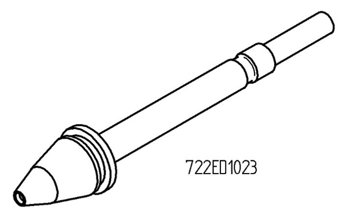 Ersa 0722En1023 Desoldering Tip For X-Tool, 2.3mm