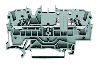 WAGO 2002-1681 Terminal Block, Fused, 2Pos, 12Awg
