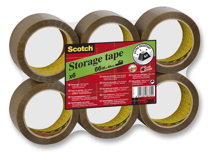 3M Kt000041899 Tape, Xtra Resistant, 48mm X 66M Transpt