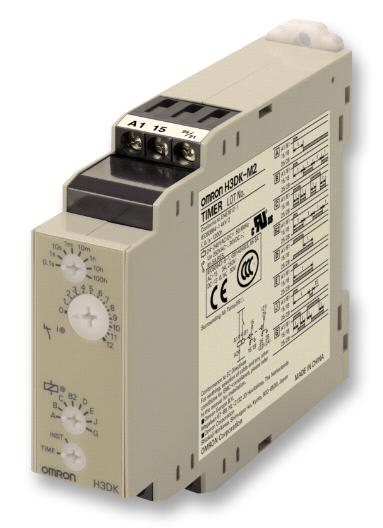 Omron H3Dk-M2 Ac/dc24-240 Timer, Multifunction, 0.1S-1200H, 240V