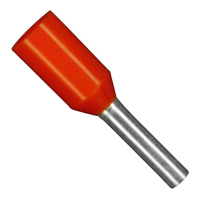 Jst Gtr0.5-8 Ferrule, Insulated, De, 0.5mmsq., Pk100