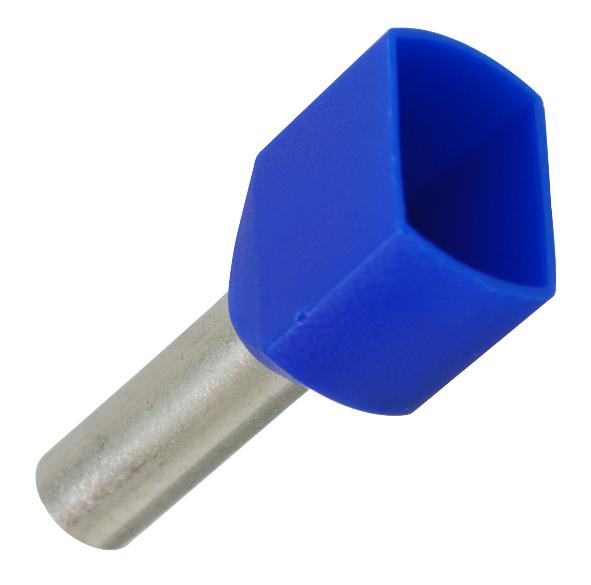 Jst Twe2.5-10 Ferrule, Insulated, Twin, 2.5mmsq.,pk100