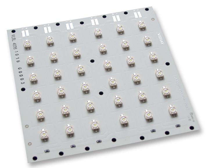 Vishay Vlsl4012A Led Module, White, 12 Leds