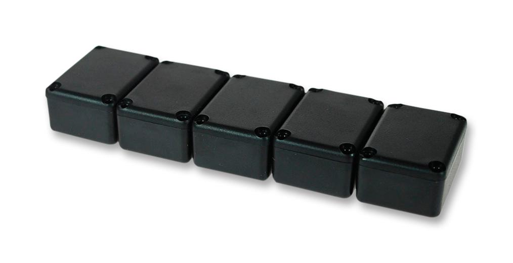 CamdenBoss Rx2005/s-5 Box, Abs, Black, 16X34X24mm