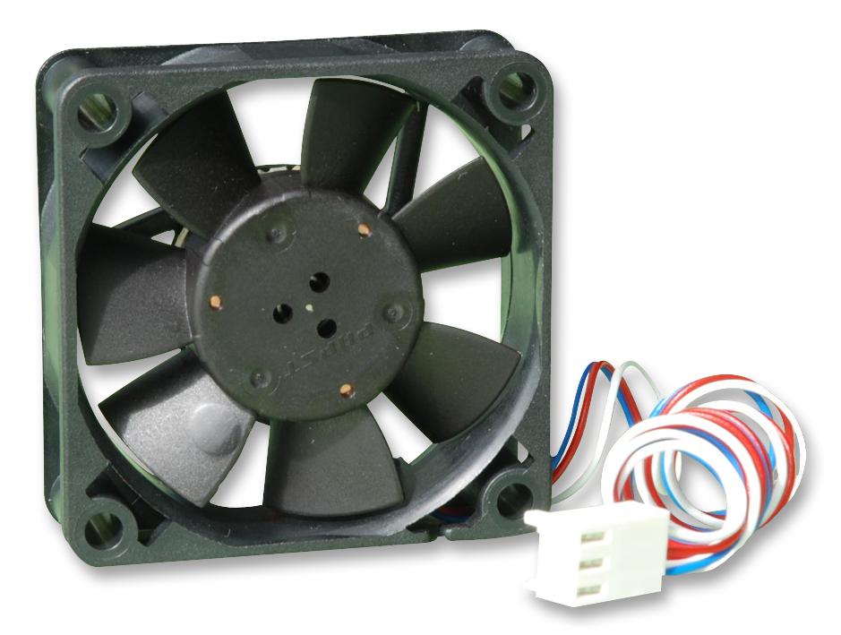 Ebm-papst 512F/2-531 Fan, Pc, W/Connector, 50mm 12Vdc