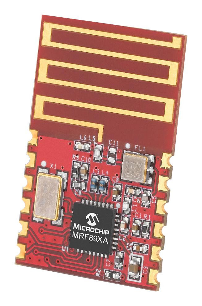 Microchip Technology Technology Mrf89Xam8A-I/rm Module, Rf, Transciever, 868Mhz