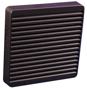 Hammond Xpfa120Bk Filter Fan Grill, Abs, Black