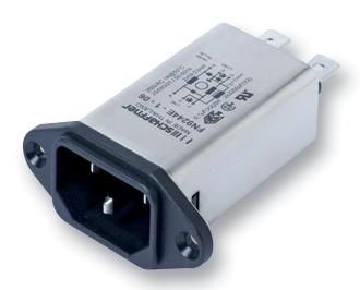 Schaffner Te Connectivity Fn9244E-10-06 Iec Inlet, Fn9244E, Earth Choke, 10A