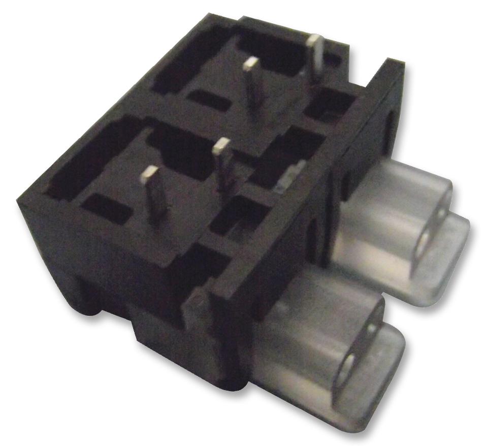 Amp Connectors / Te Connectivity 1339376-1 Connector, Wire-Board, 3.43mm, 4Way