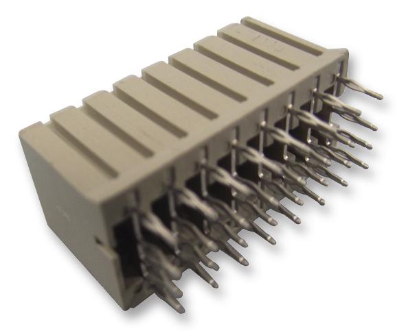 Amp Connectors / Te Connectivity 120953-5 Backplane Conn, Rcpt, 8Pos, 1Row, 3mm