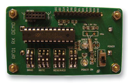 Quasar Rfm01-Demo Receiver, Rfm01, Demo Board