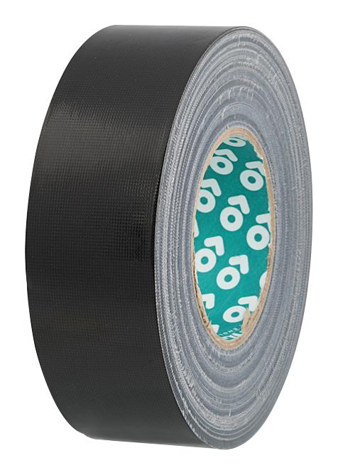 Advance Tapes At0180 Black 50M X 50mm Tape, Cloth Waterproof 50mm X 50M Blk