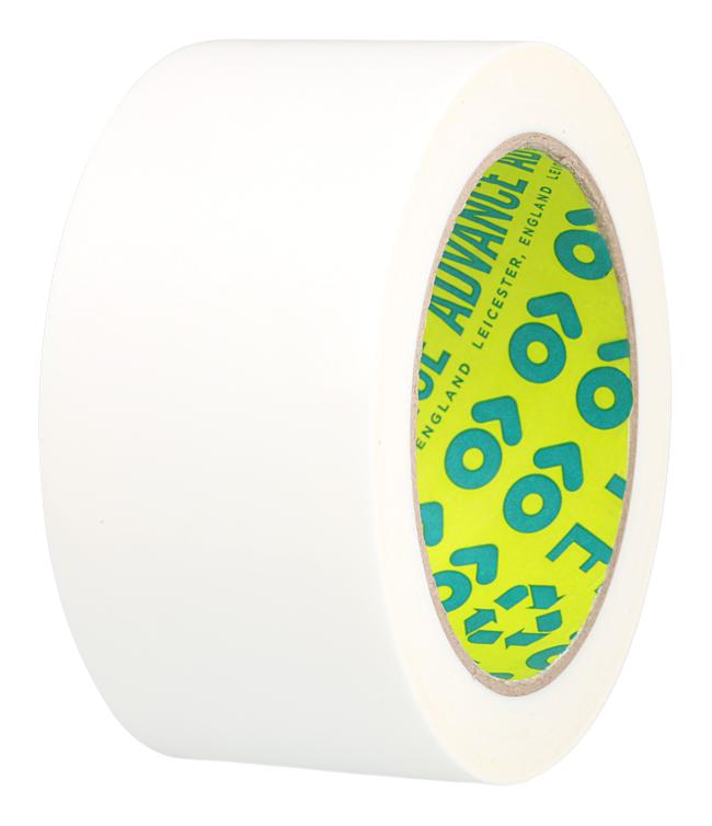 Advance Tapes At6102 White 33M X 50mm Tape, Easy Tear, Polyth., 50mm X 33M White