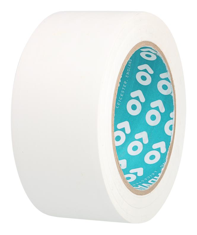 Advance Tapes At8 White 33M X 50mm Floor Marking Tape, Pvc, 33M X 50mm