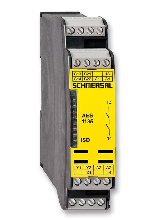 Schmersal Aes1135 (24Vdc) Relay, Safety, 24Vdc, 2A