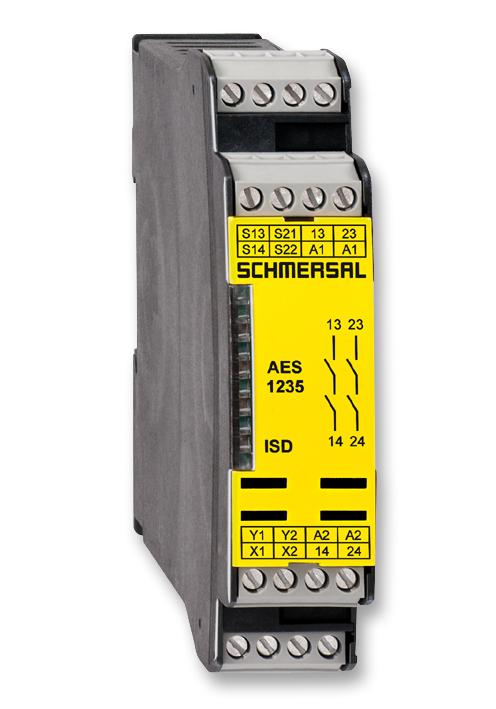 Schmersal Aes1235 (24Vdc) Relay, Safety, 24Vdc, 2A