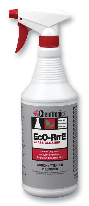 Chemtronics Es3266E Cleaner, Glass, Eco-Rite, 0.95L