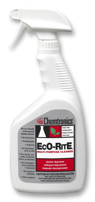 Chemtronics Es3277E Cleaner, Multipurpose, Eco-Rite, 0.95L