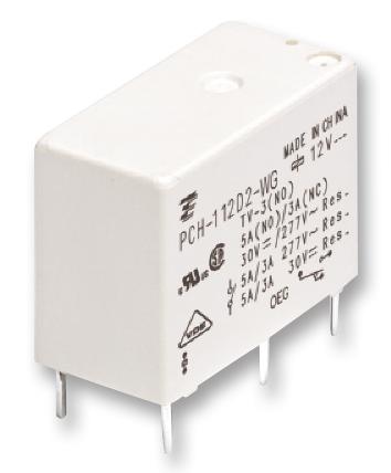 Oeg / Te Connectivity Pch-124D2H,000 Relay, Spdt, 250Vac, 30Vdc, 5A