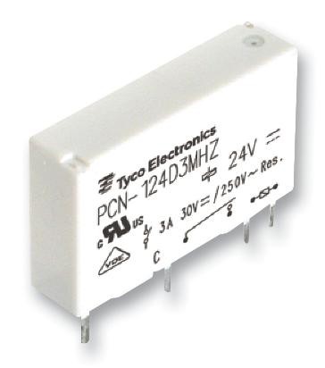 Oeg / Te Connectivity Pcn-105D3Mhz,000 Relay, Spst-No, 250Vac, 30Vdc, 3A