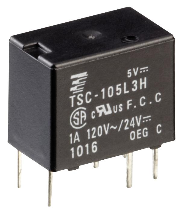 Oeg / Te Connectivity 9-1415016-1 Relay, Signal, Spdt, 120Vac, 24Vdc, 1A